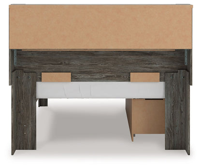 Frandern - Bookcase Panel Bedroom Set With Storage - Hornell Furniture Outlet