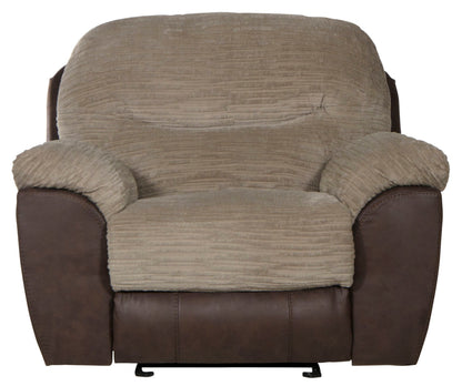 McMahon - Glider Recliner - Bark - Hornell Furniture Outlet