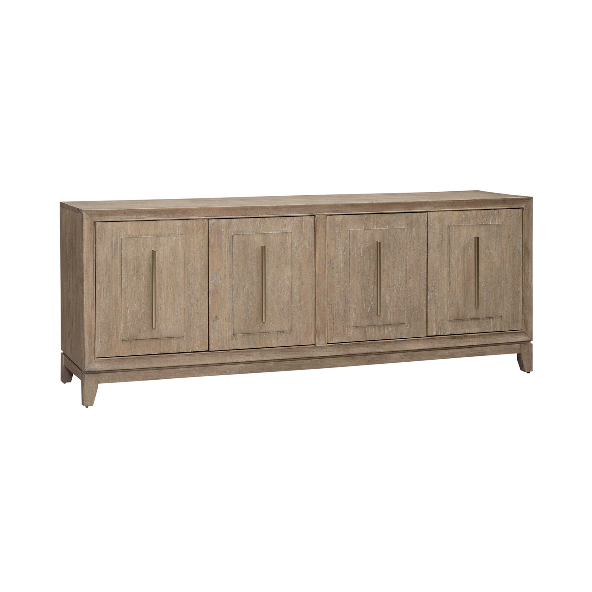 Brentwood - 78" TV Console - Sandstone - Hornell Furniture Outlet