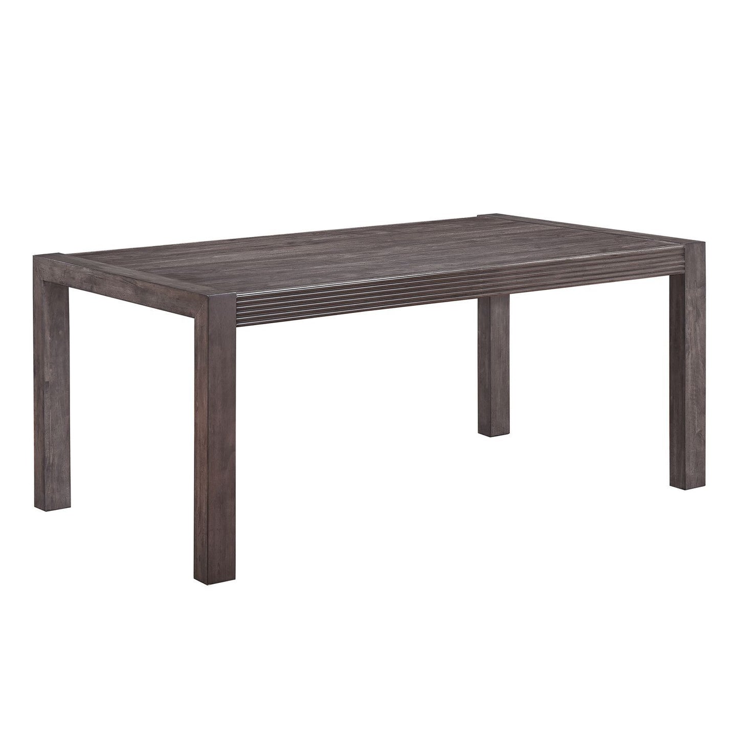 Modern Edge - Rectangular Leg Table - Brown - Hornell Furniture Outlet