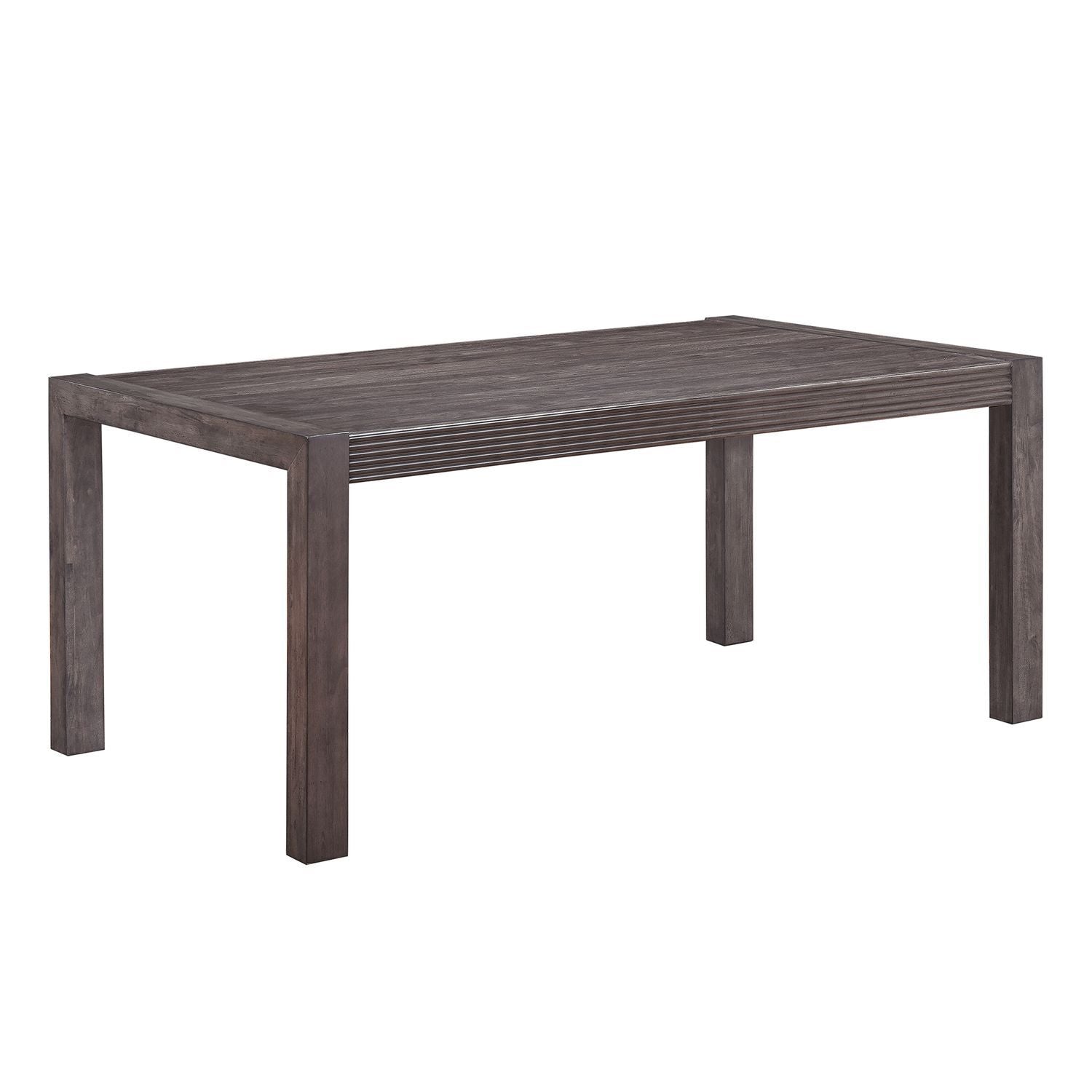 Modern Edge - Rectangular Leg Table - Brown - Hornell Furniture Outlet