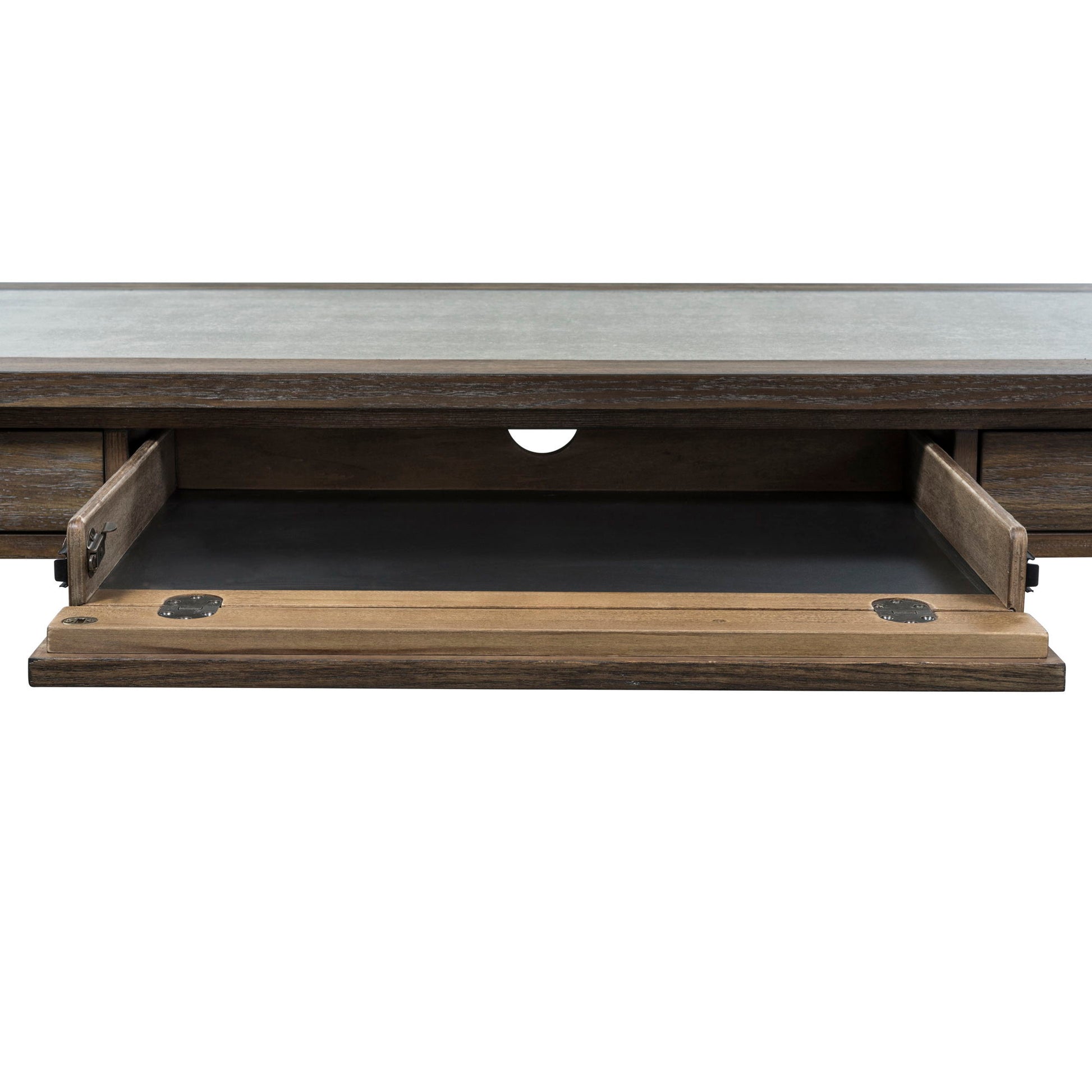 Stone Brook - Laptop Desk - Dark Brown - Hornell Furniture Outlet