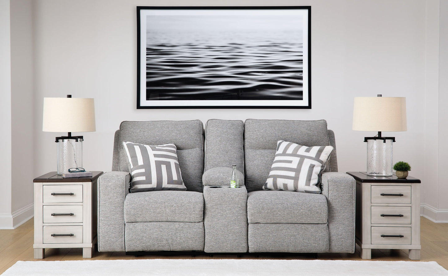 Biscoe - Reclining Living Room Set - Hornell Furniture Outlet