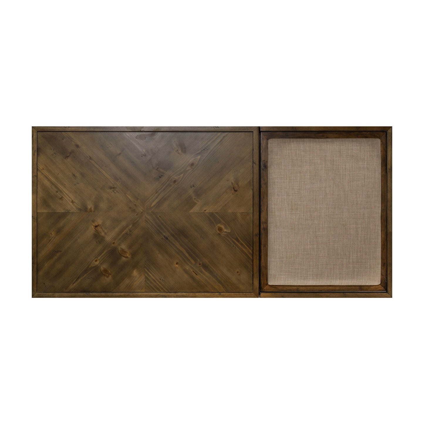 Mitchell - Cocktail Table - Dark Brown - Hornell Furniture Outlet