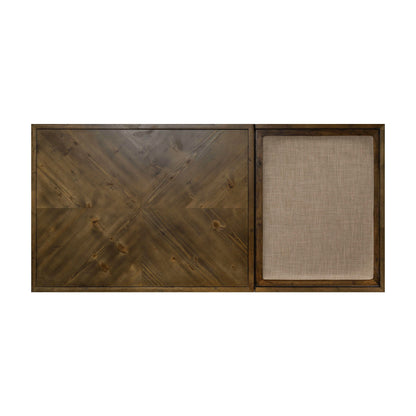 Mitchell - Cocktail Table - Dark Brown - Hornell Furniture Outlet