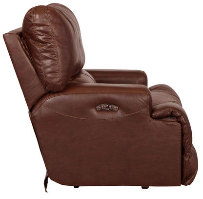 Wembley - Power Headrest Power Lay Flat Recliner - Hornell Furniture Outlet