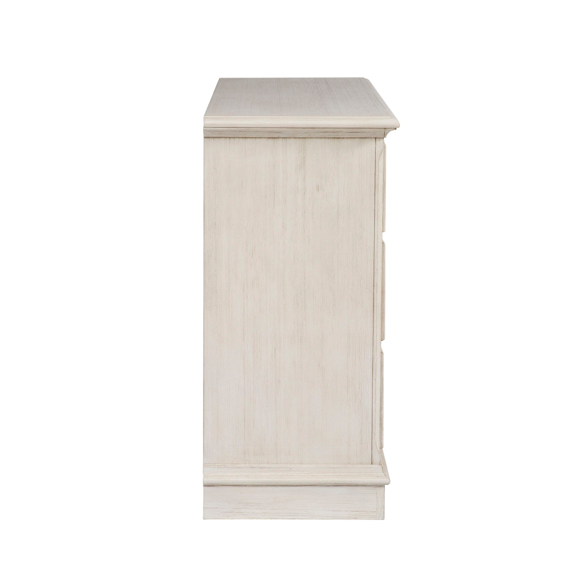 Bayside - 7 Drawer Dresser - White - Hornell Furniture Outlet