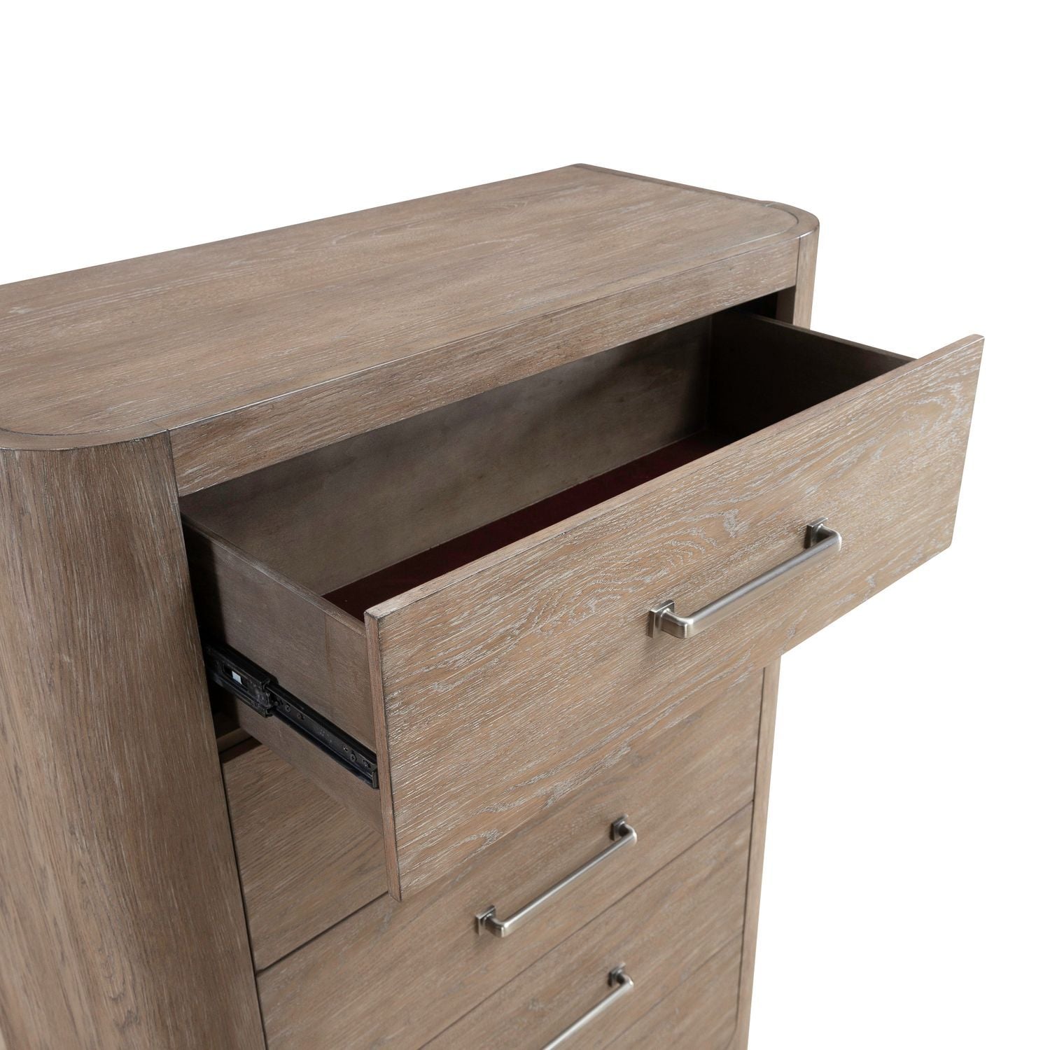 South Bend - 5 Drawer Chest - Brown - Hornell Furniture Outlet