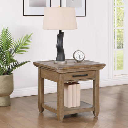 Riverdale - End Table - Brown - Hornell Furniture Outlet