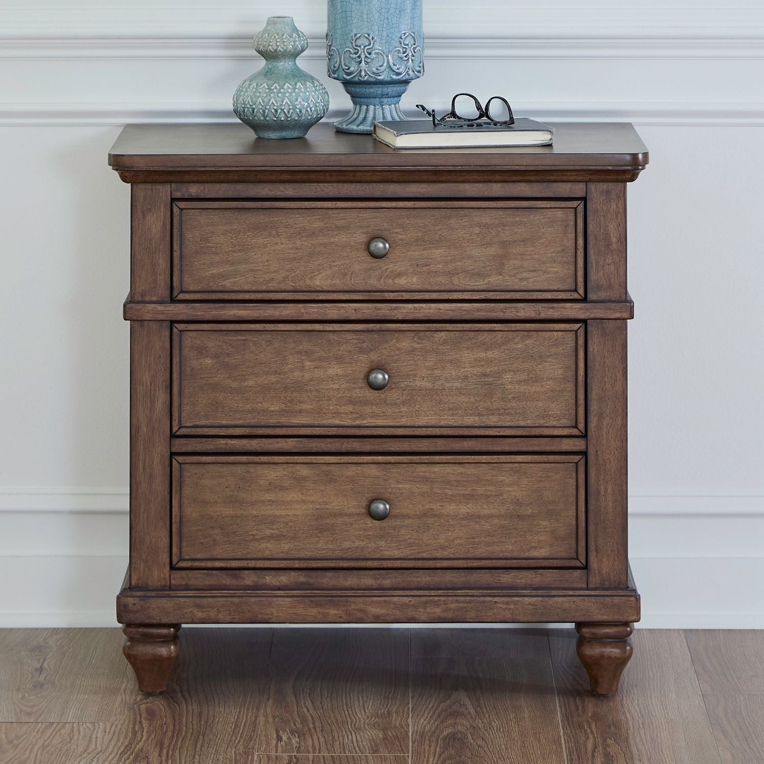 Twin Lakes - Nightstand With Charging Station - Hornell Furniture Outlet