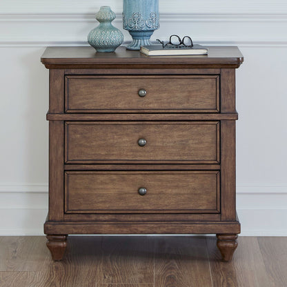 Twin Lakes - Nightstand With Charging Station - Hornell Furniture Outlet