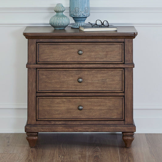 Twin Lakes - Nightstand With Charging Station - Hornell Furniture Outlet