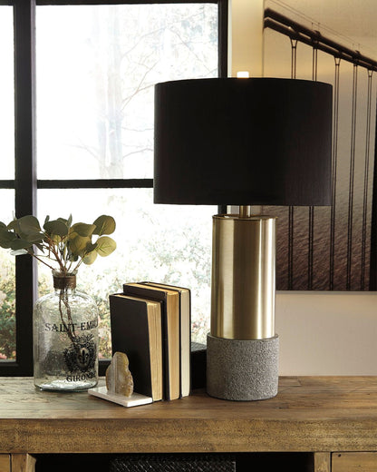 Jacek - Metal Table Lamp - Hornell Furniture Outlet