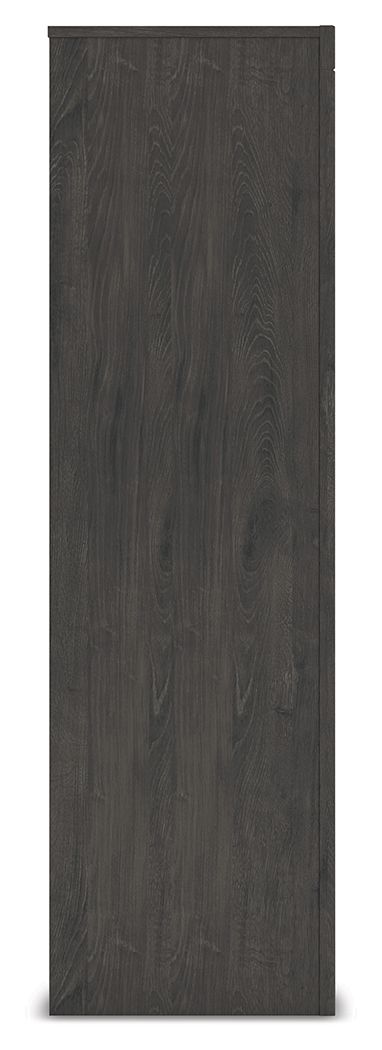 Fraluna - Charcoal - Five Drawer Chest - Hornell Furniture Outlet