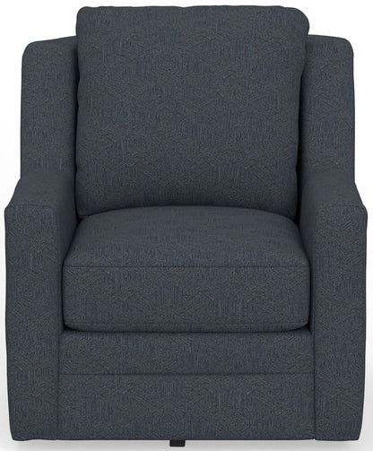 Foley - Swivel Chair - Jeans - Hornell Furniture Outlet