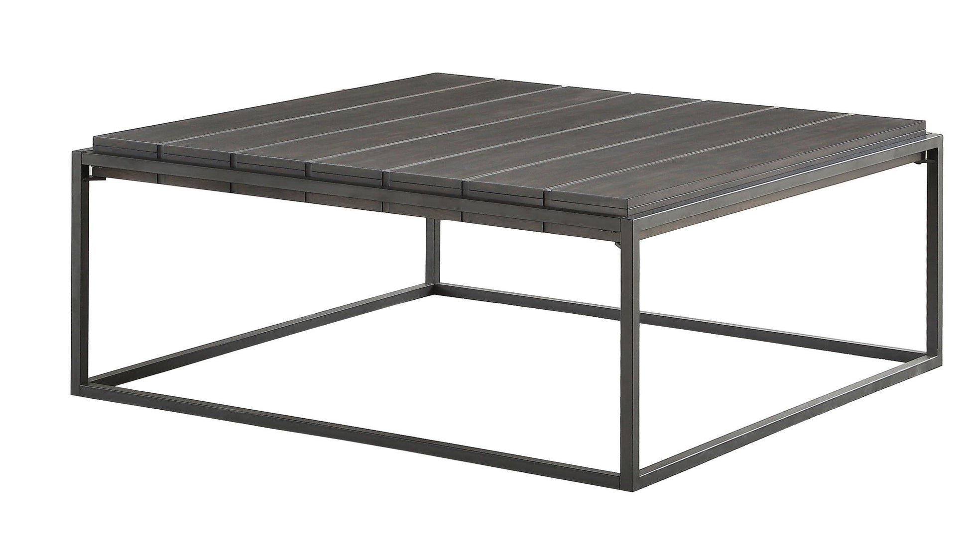 Tekoa - Coffee Table - Dark Brown - Hornell Furniture Outlet
