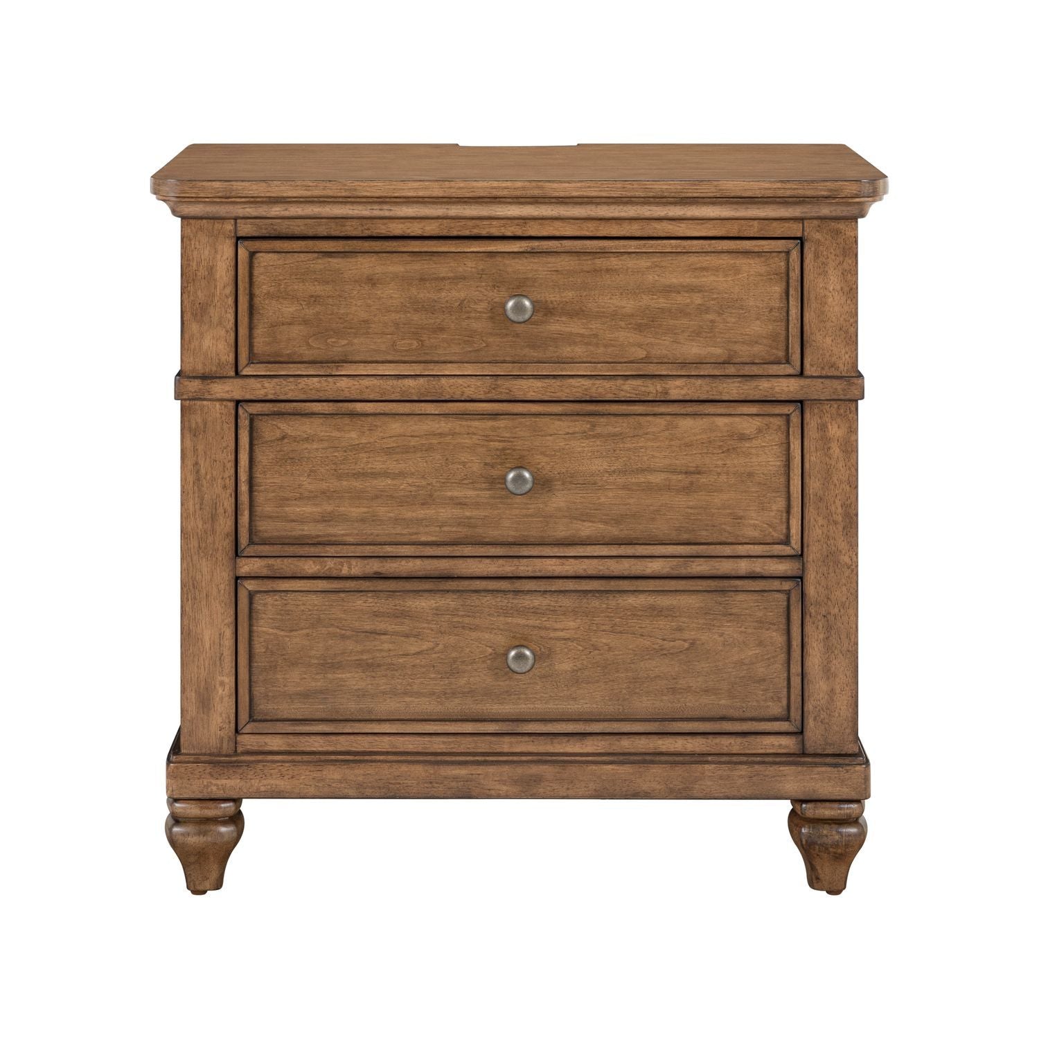 Twin Lakes - Nightstand With Charging Station - Hornell Furniture Outlet