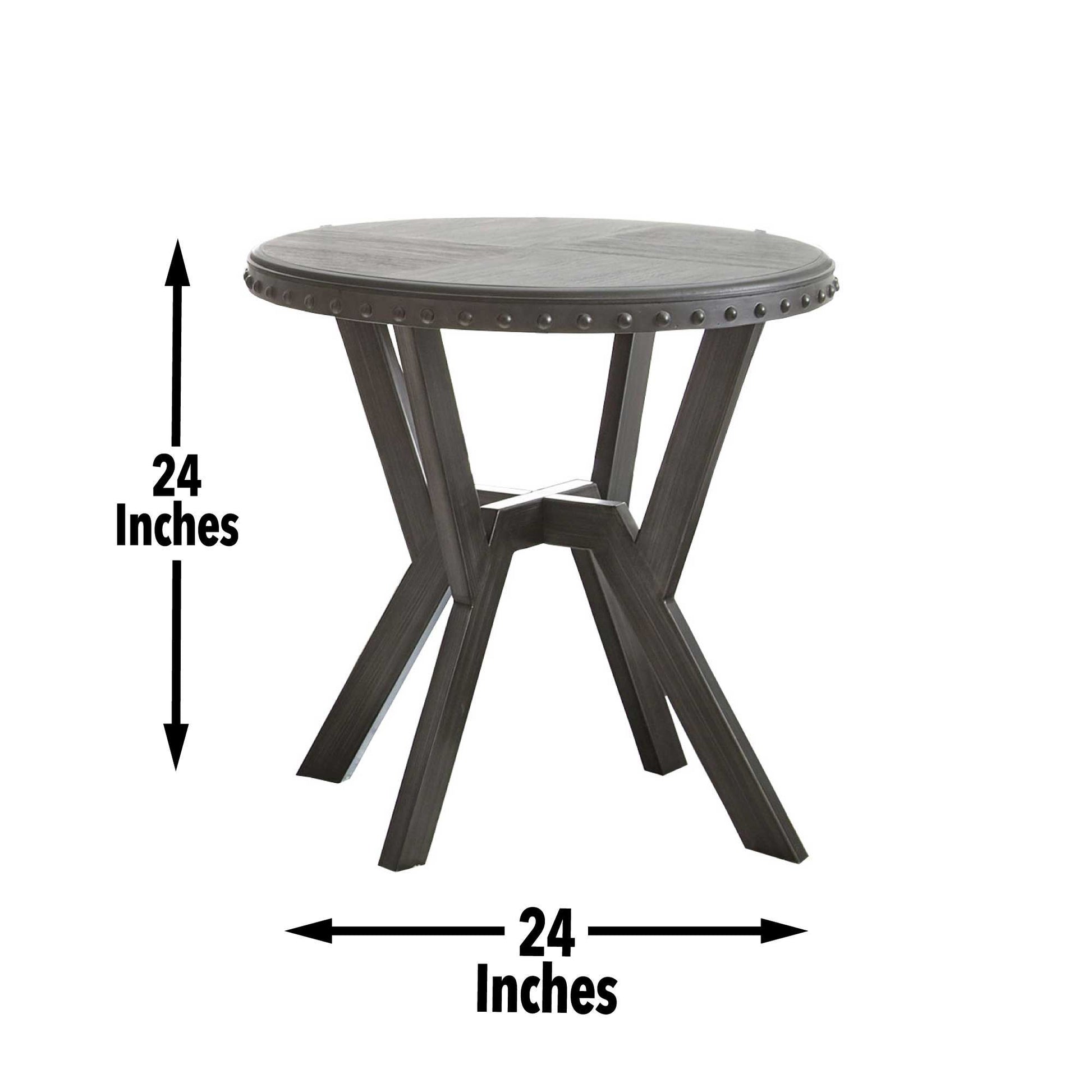 Alamo - 3 Piece Table Set - Gray - Hornell Furniture Outlet