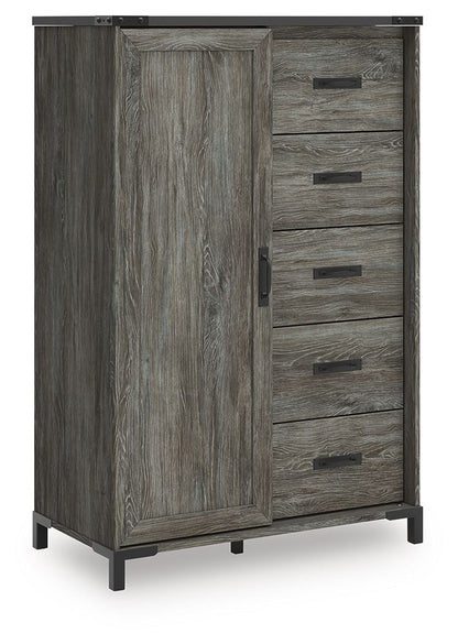 Frandern - Gray - Dressing Chest - Hornell Furniture Outlet