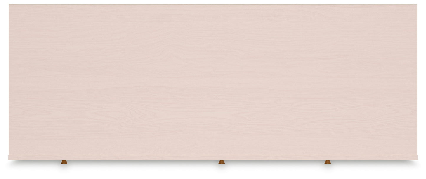 Wistenpine - Blush - Six Drawer Dresser - Hornell Furniture Outlet