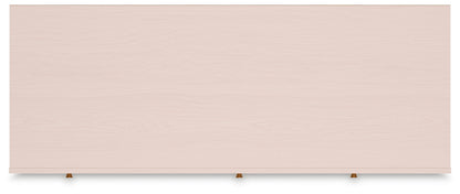 Wistenpine - Blush - Six Drawer Dresser - Hornell Furniture Outlet