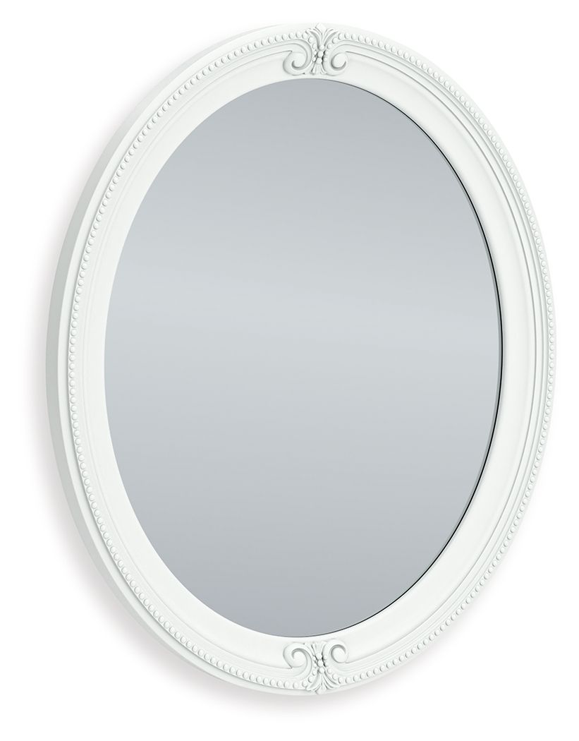 Kozlani - Bedroom Mirror - White - Hornell Furniture Outlet