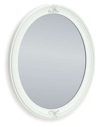 Kozlani - Bedroom Mirror - White - Hornell Furniture Outlet
