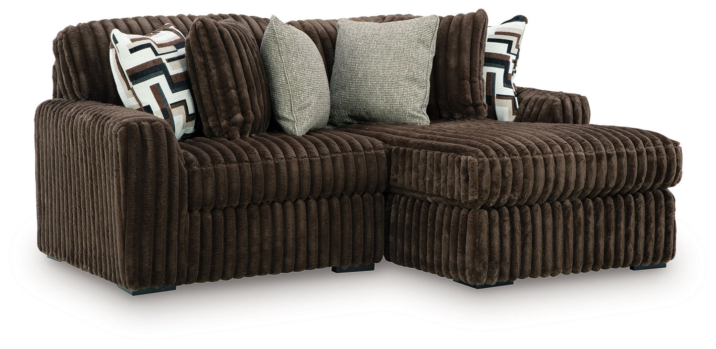 Midnight - Madness - Sectional - Hornell Furniture Outlet