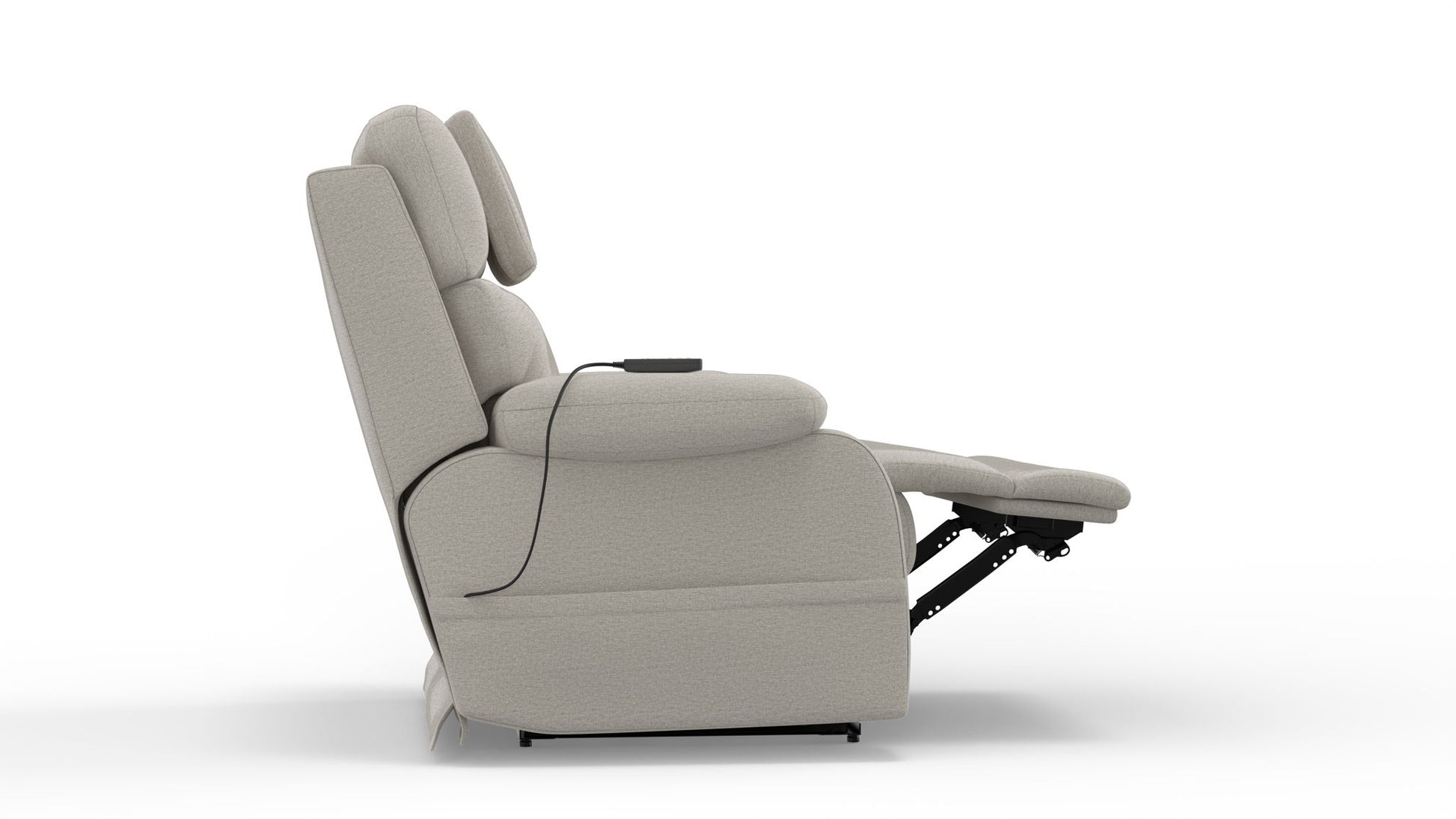 Dreamtime - 48" Power Headrest Power Lay Flat Recliner With CR3 Heat/Massage/Zero Gravity - Hornell Furniture Outlet