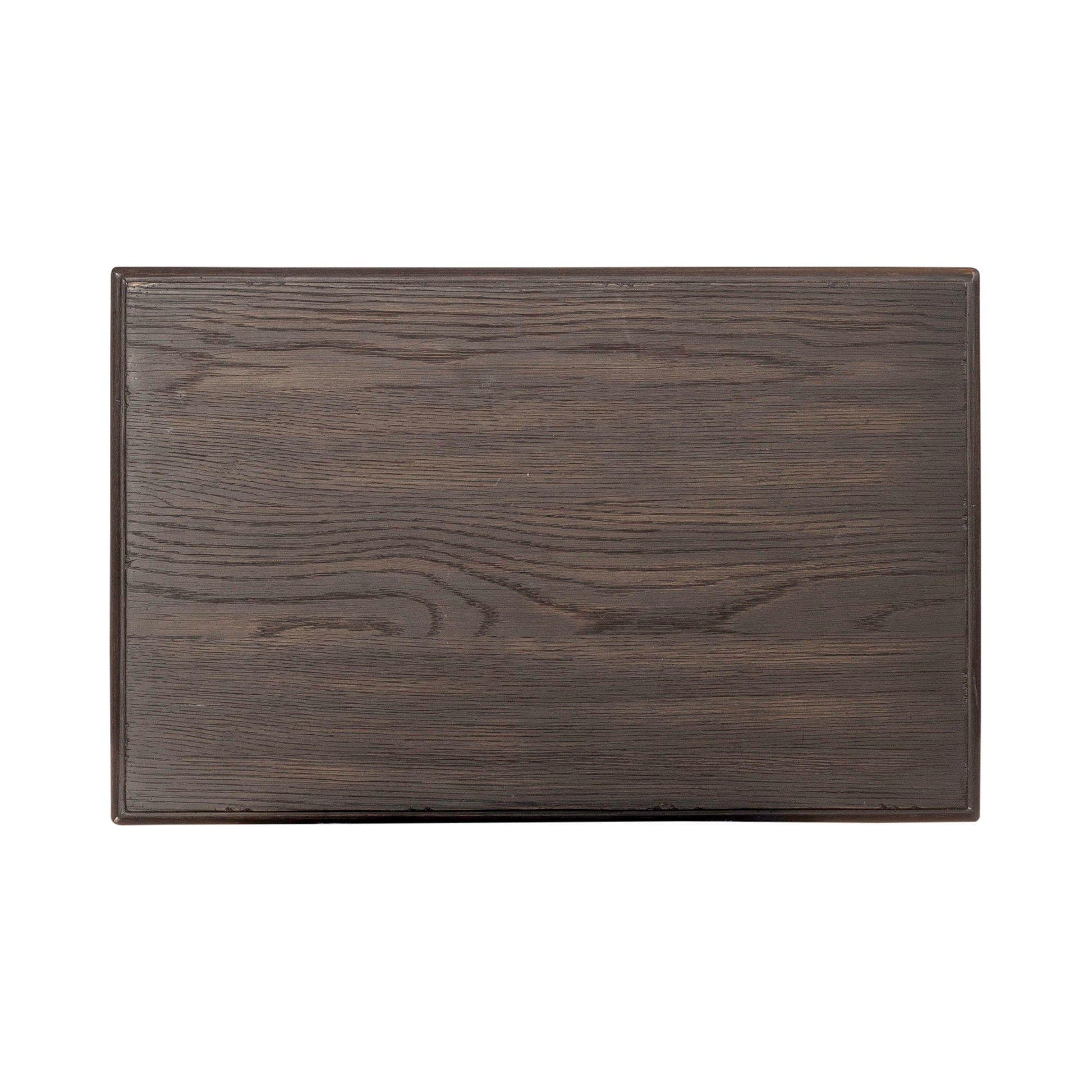 Mill Creek - Chair Side Table - Dark Brown - Hornell Furniture Outlet