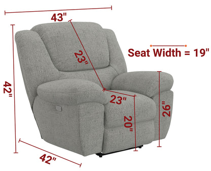 Trifecta - Recliner - Hornell Furniture Outlet