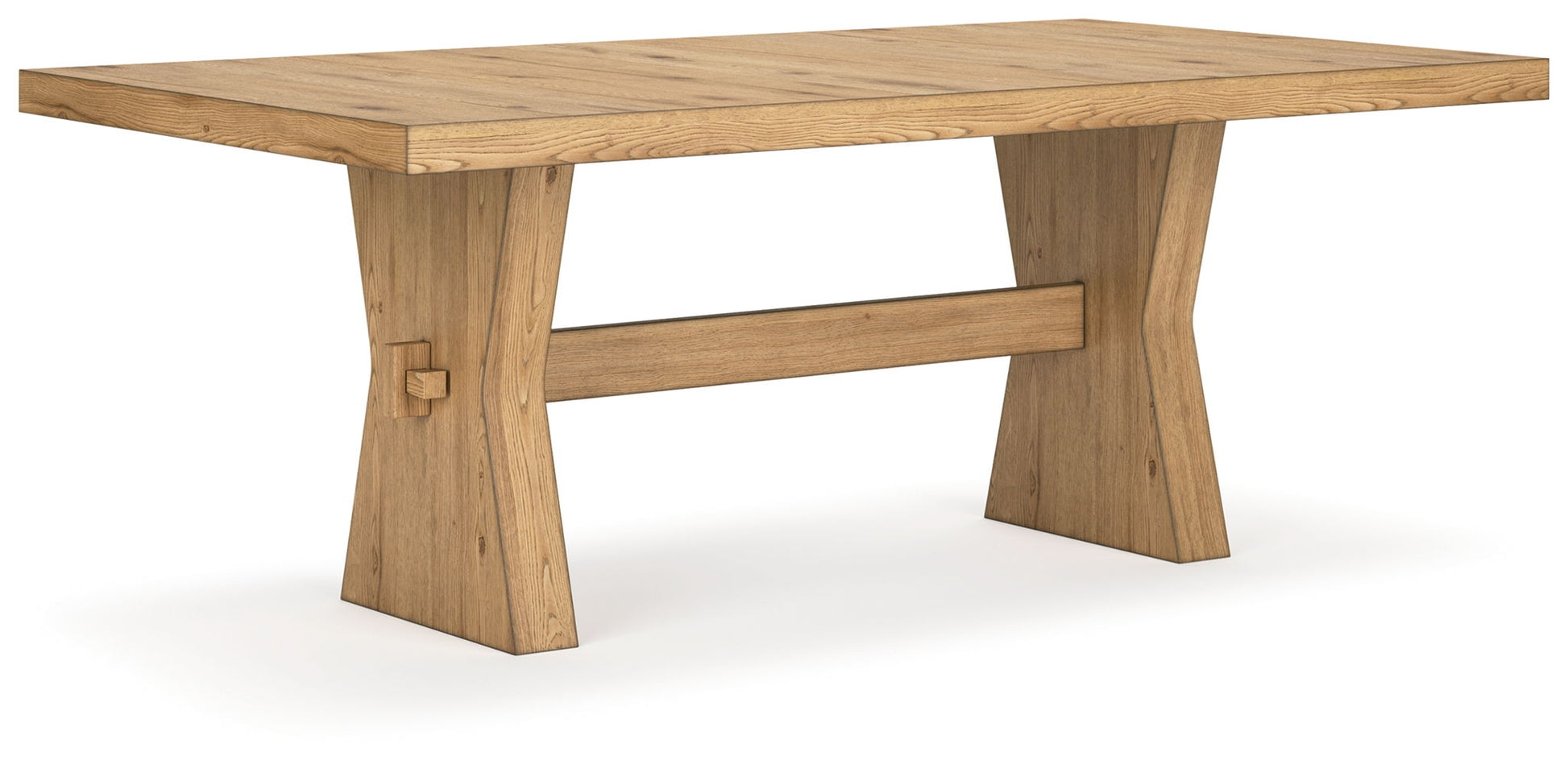 Galliden - Light Brown - Rectangular Dining Room Table - Hornell Furniture Outlet