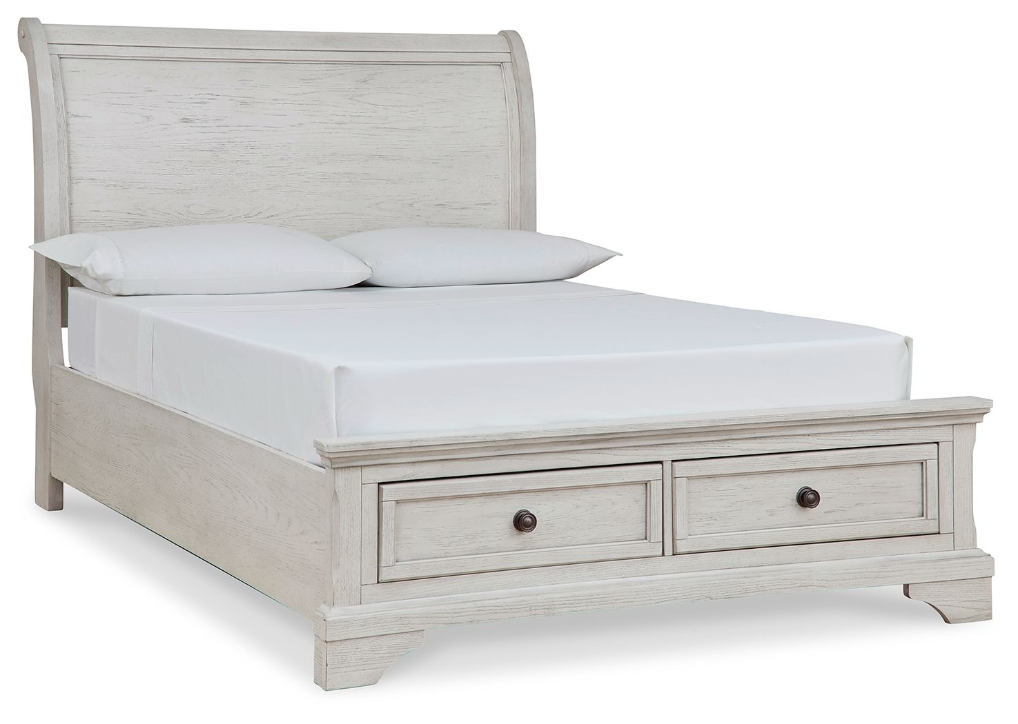 Robbinsdale - Sleigh Bed - Hornell Furniture Outlet