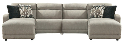 Colleyville - Power Reclining Sectional - Hornell Furniture Outlet