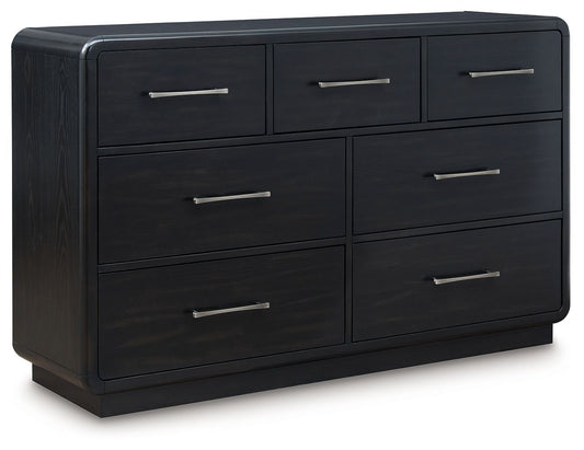 Rowanbeck - Black - Dresser - Hornell Furniture Outlet