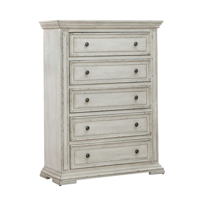 Big Valley - 5 Drawer Chest - Hornell Furniture Outlet