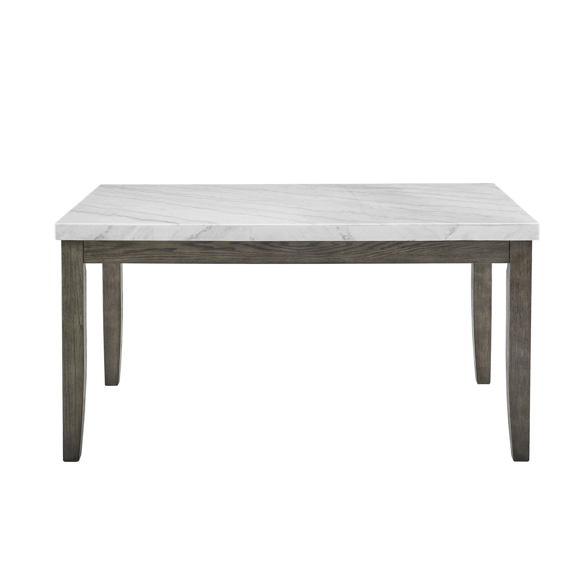 Emily - Guangxi White Marble Top - White - Hornell Furniture Outlet