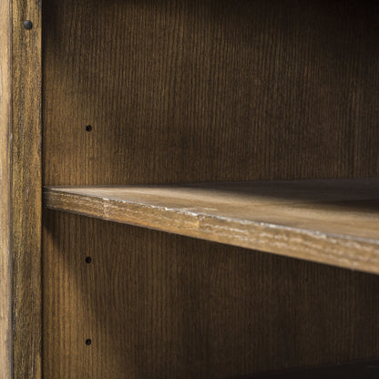 Stone Brook - Computer Credenza - Dark Brown - Hornell Furniture Outlet