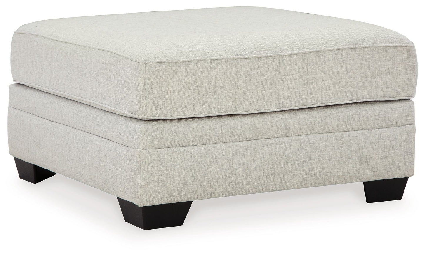 Huntsworth - Dove Gray - Oversized Accent Ottoman - Hornell Furniture Outlet