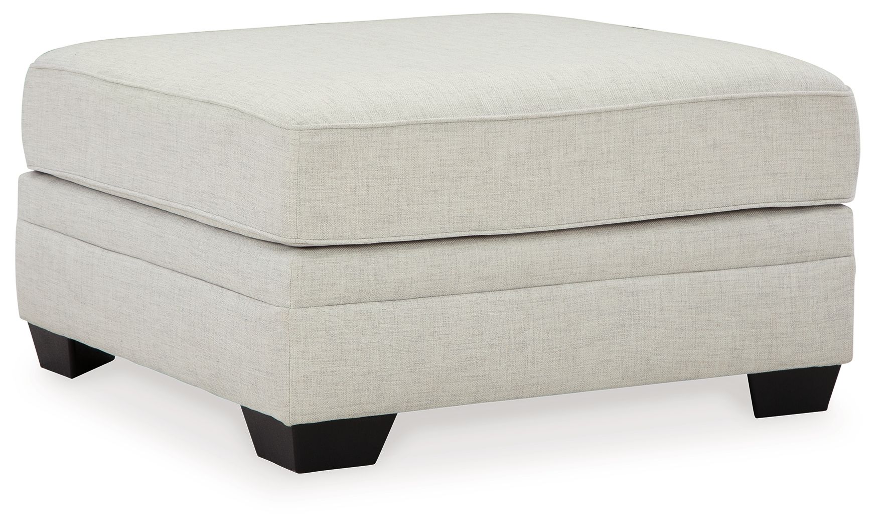 Huntsworth - Dove Gray - Oversized Accent Ottoman - Hornell Furniture Outlet