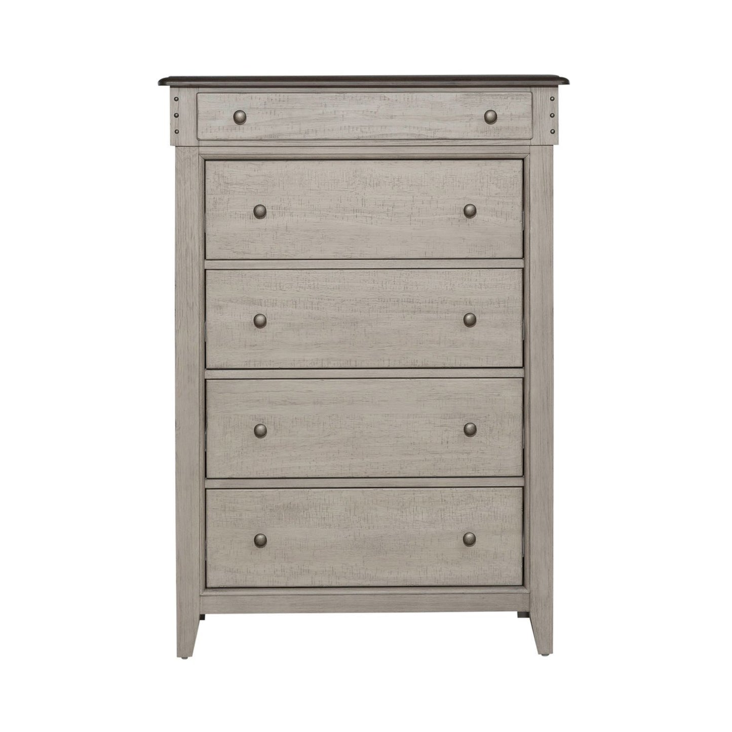 Ivy Hollow - 5 Drawer Chest - White - Hornell Furniture Outlet
