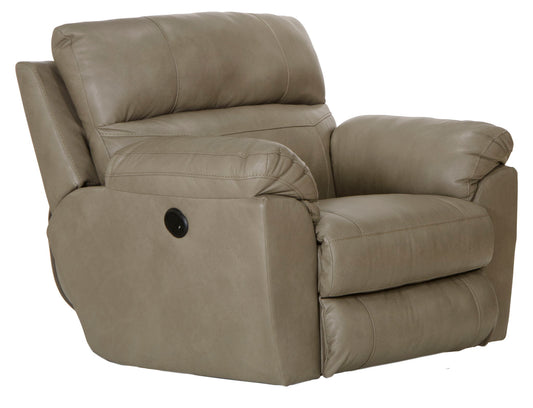Costa - Power Lay Flat Recliner - Hornell Furniture Outlet