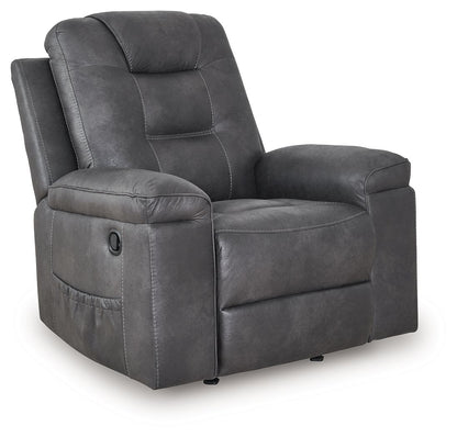 Stockworth - Granite - Rocker Recliner - Hornell Furniture Outlet