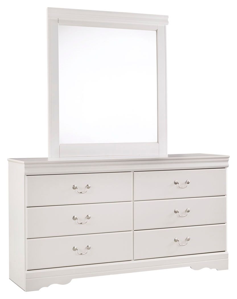 Anarasia - Dresser, Mirror - Hornell Furniture Outlet
