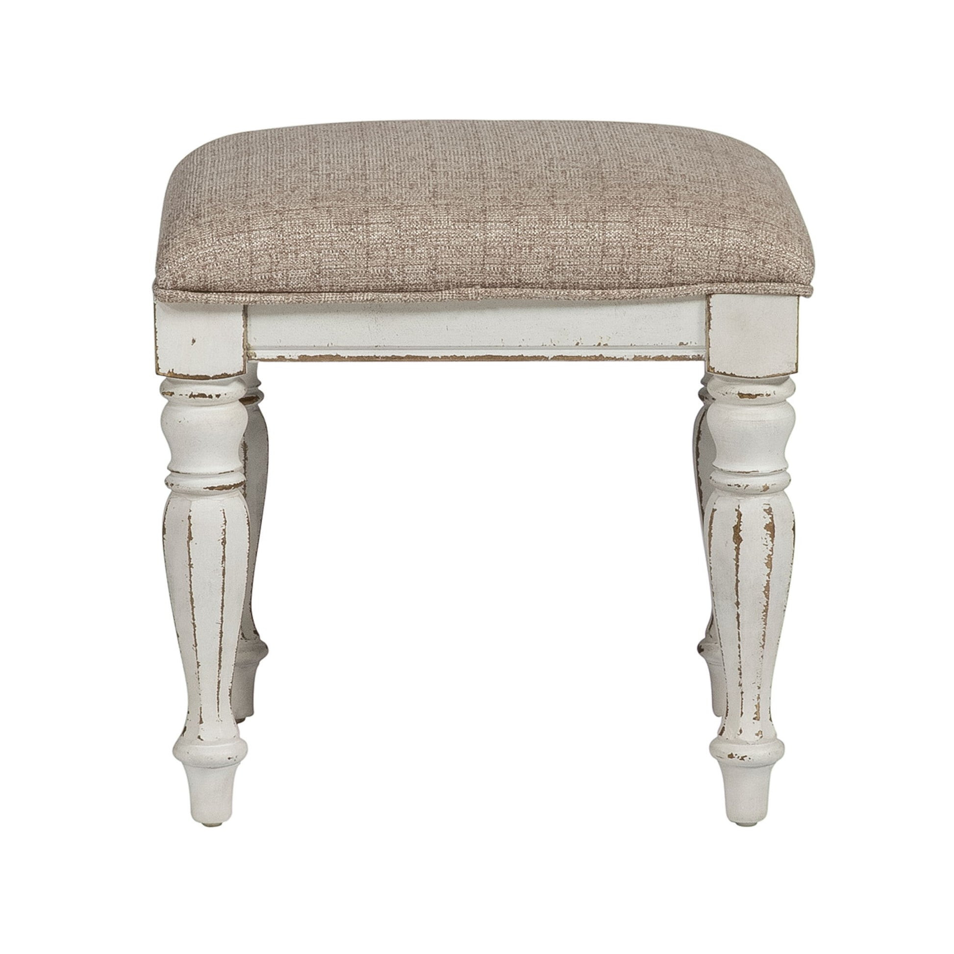 Magnolia Manor - 3 Piece Vanity Set - White - Hornell Furniture Outlet