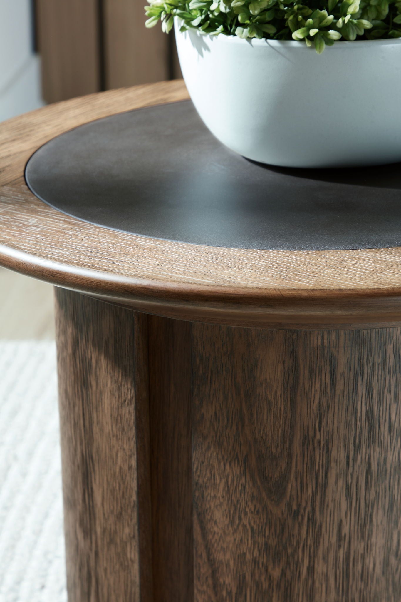 Dontayne - Round Table - Hornell Furniture Outlet