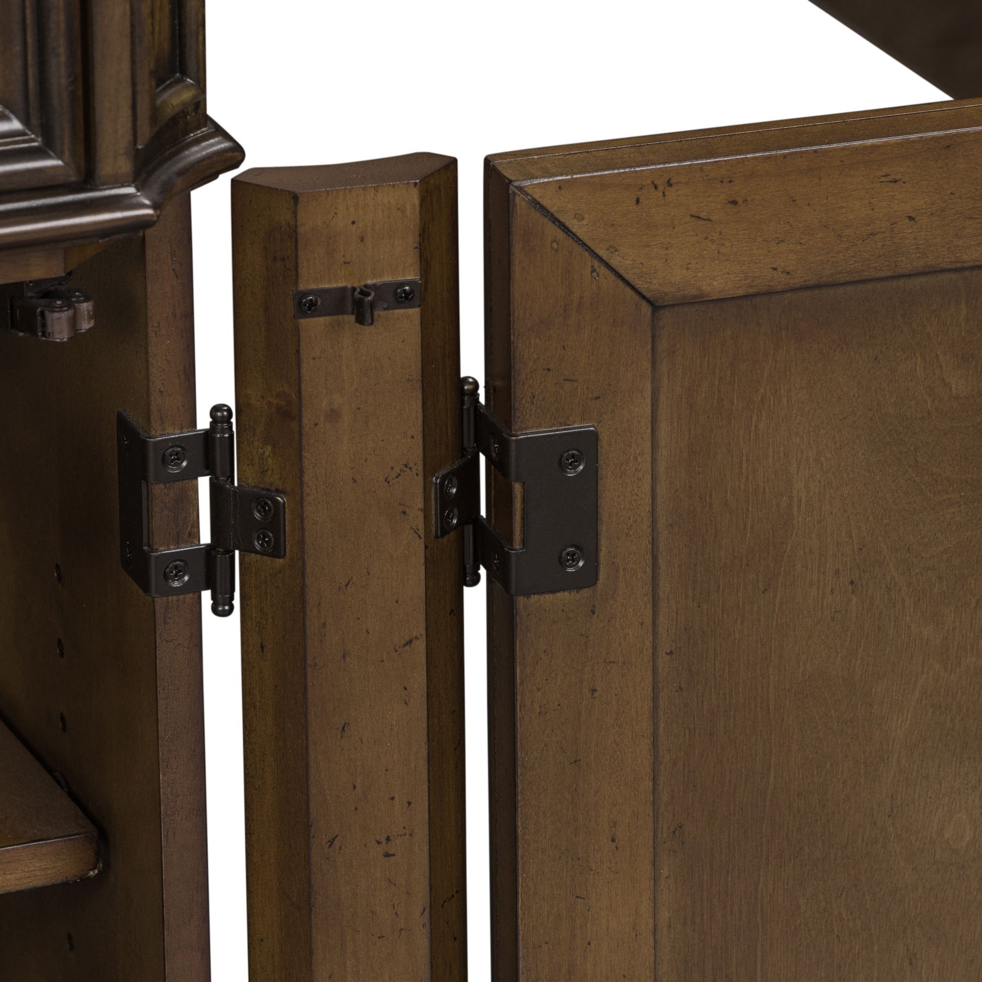 Amelia - Credenza - Dark Brown - Hornell Furniture Outlet