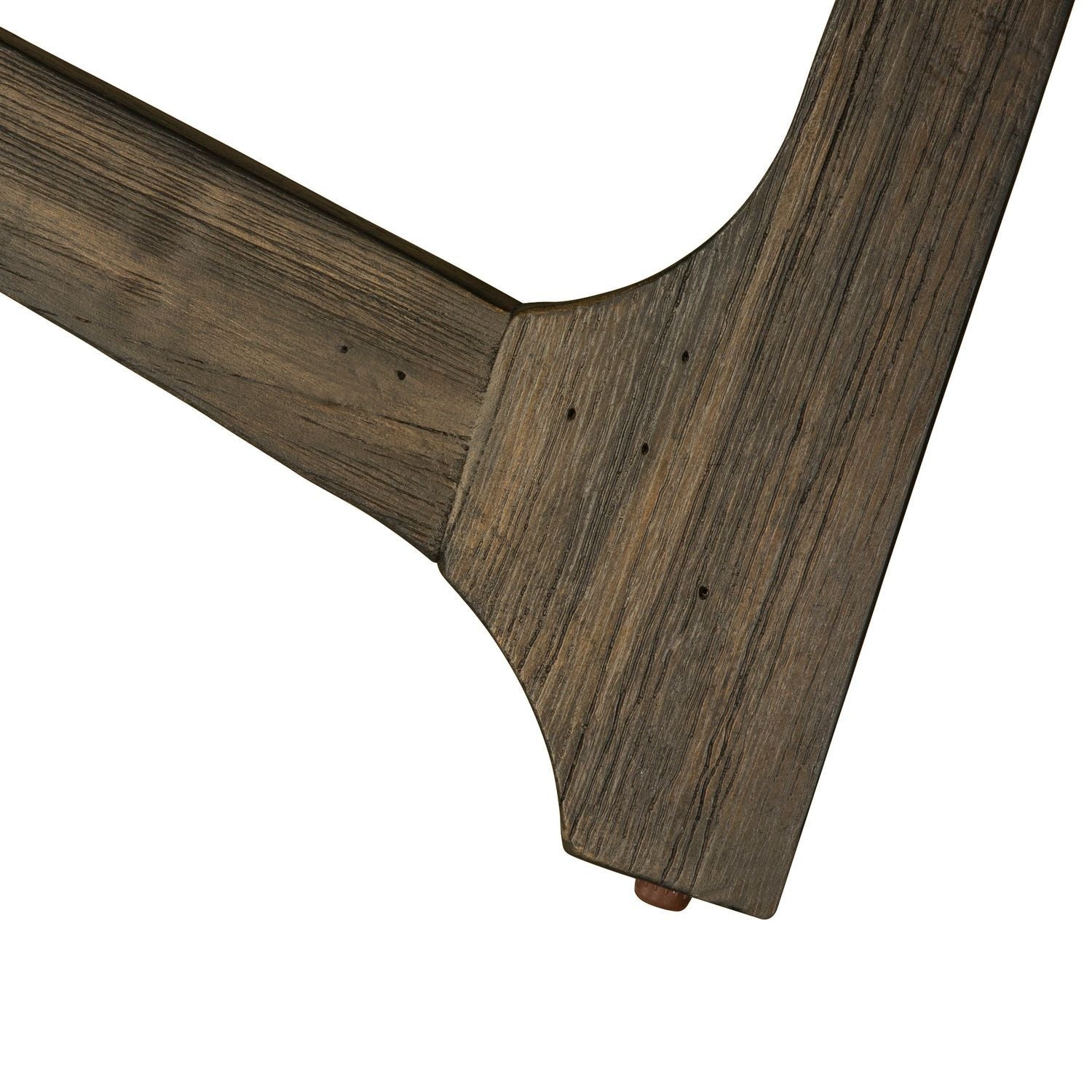 Cascade - Oval Cocktail Table - Dark Brown - Hornell Furniture Outlet