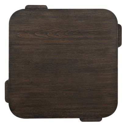 Salina - Square 3 Piece Occasional Set - Espresso - Hornell Furniture Outlet
