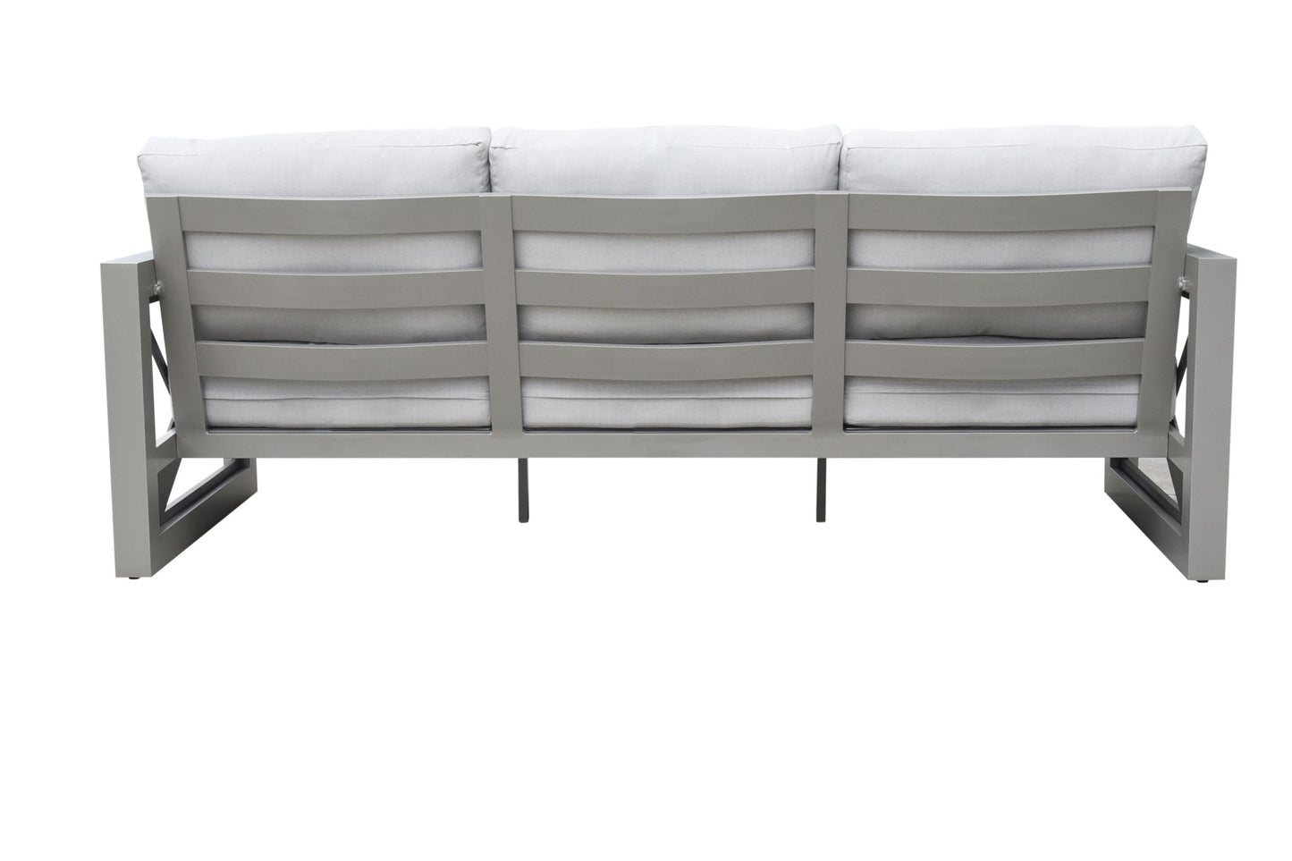Dalilah - Patio Sofa - Gray - Hornell Furniture Outlet